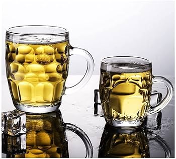 Amazon.co.jp: 透明なガラスのビールジョッキショットグラス